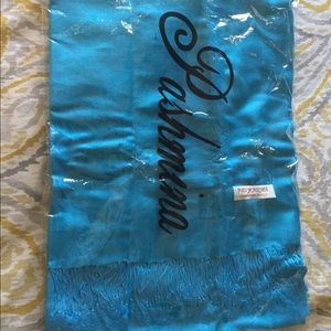 Tortoise blue pashmina