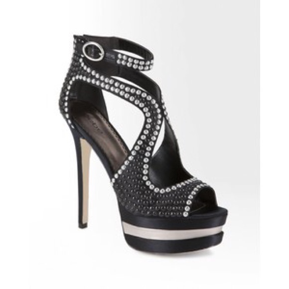 BEBE
Candice Studded Black Platforms