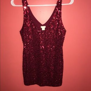 NWOT Sparkle J Crew Tank