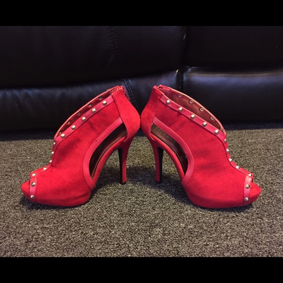 ✨✨✨SOLD✨✨✨✨.      Red DollHouse shoes - Picture 4 of 4