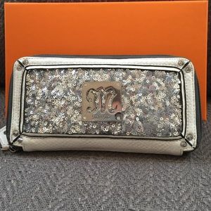 Barely used Miss Me white bling wallet