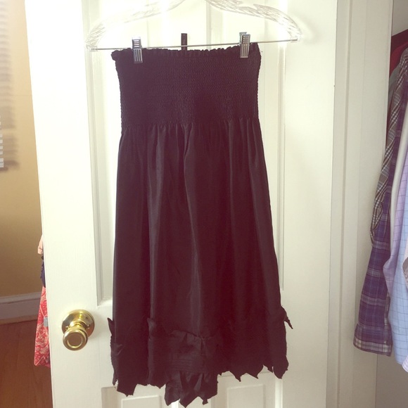 BCBG strapless dress !