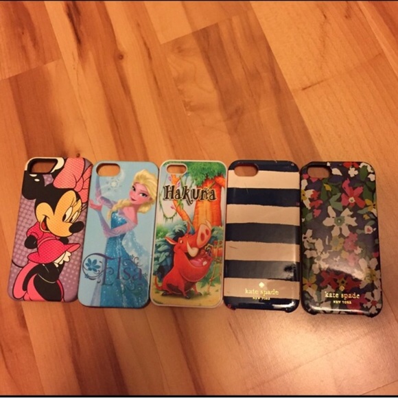 5 iPhone 5s Cases Disney, Kate Spade, Elsa, etc