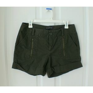 Banana Republic Army Green Shorts