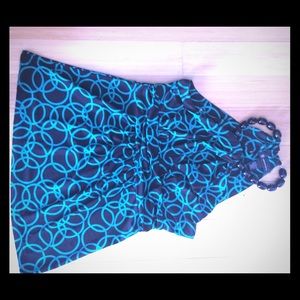 INC Halter Flintstone Jewelry Look with Sexy Peep