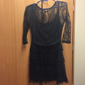 Forever 21 Black lace dress