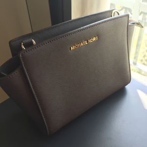 Make an Offer "Medium Selma Saffiano Leather