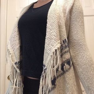 Tribal print cardigan!