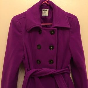 Purple Peacoat