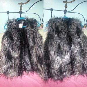 Fax fur vest / make an offer!