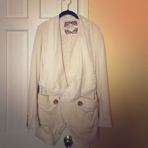 Free people over coat