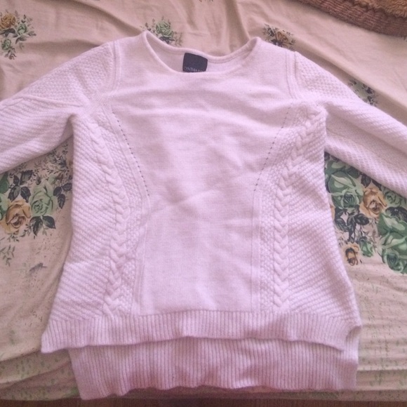 Cynthia Rowley White Sweater