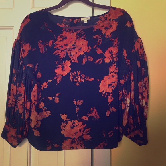 Silk blouse from Anthropologie !