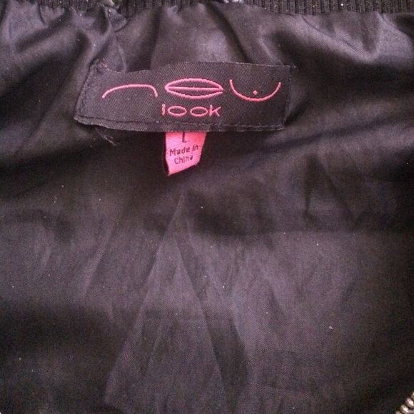 Black Leather Jacket ( NEU look ) - Picture 3 of 3