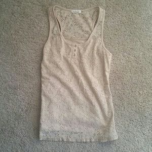 Sold NWOT - Lace tank