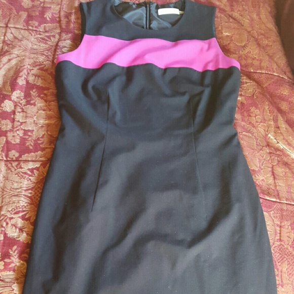 Calvin Klein lined sleeveless dress