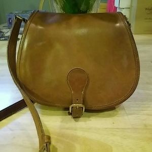 Vintage Coach Cross Body Leather Bag
