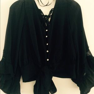Xoxo Ebony Blouse