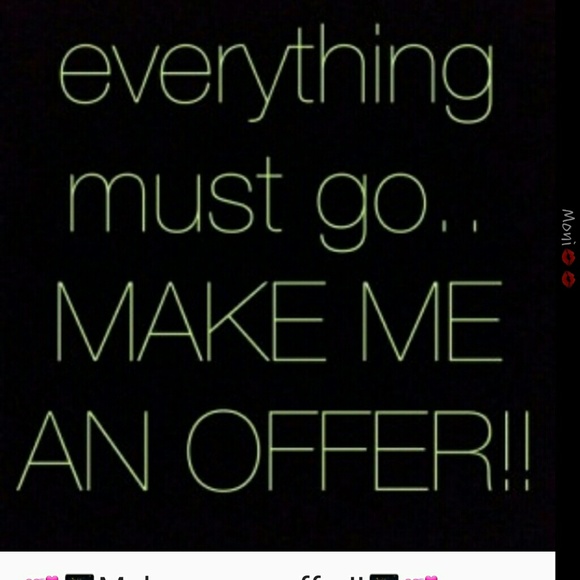 ????Everything must go