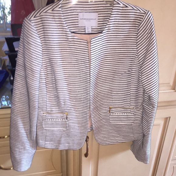 Striped blazer