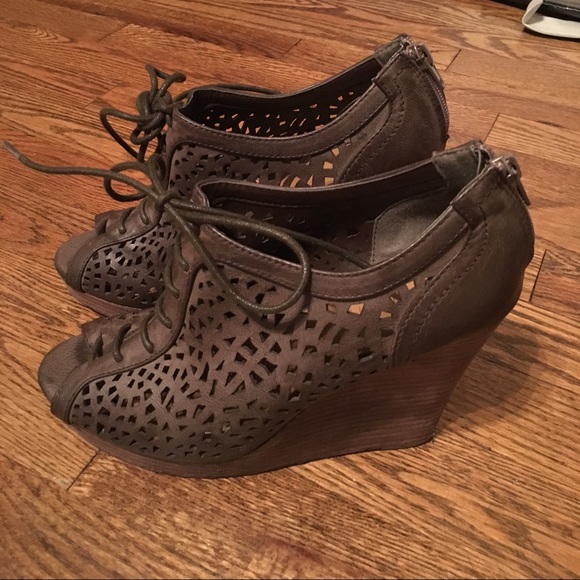 Restricted brown leather