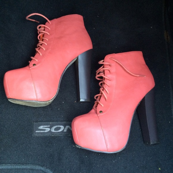 Platform booties