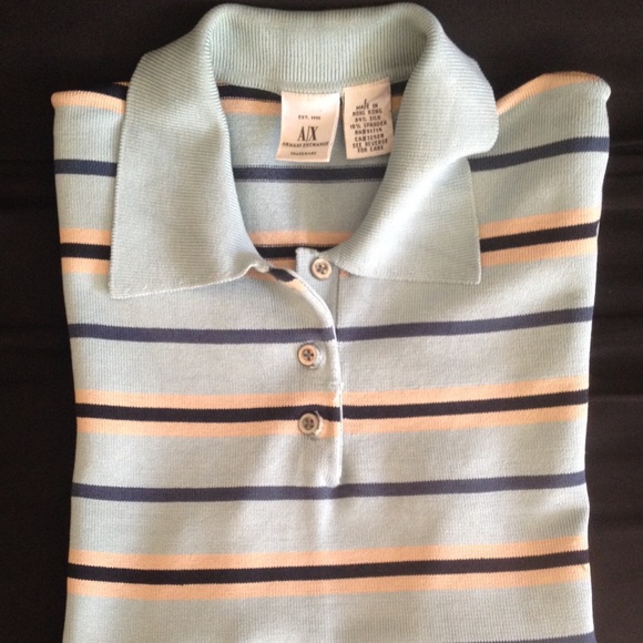 A/X Armani Exchange Short Sleeve Knit Top - Picture 1 of 3