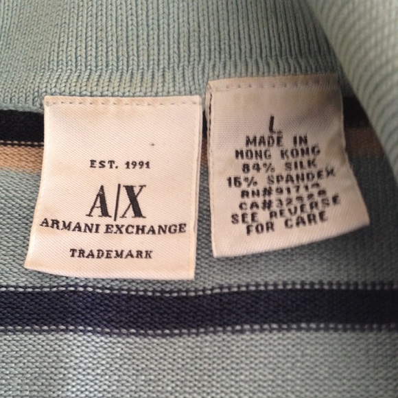 A/X Armani Exchange Short Sleeve Knit Top - Picture 3 of 3