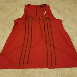 Red rock &republic blouse.