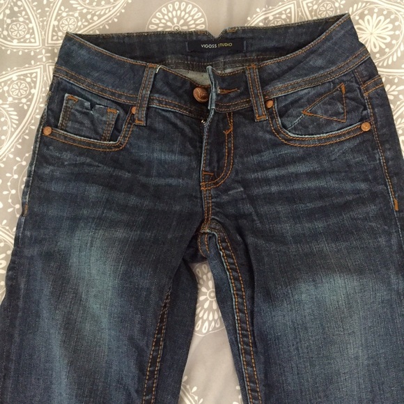 Blue Straight Leg