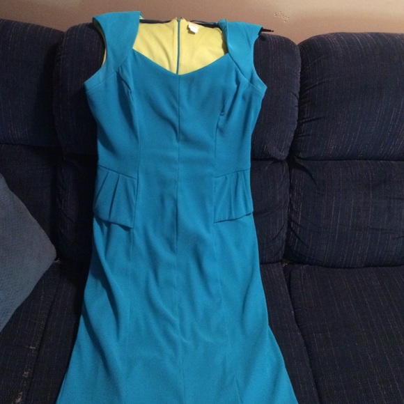 Turquoise dress