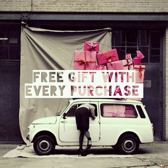 Surprise gift with every purchase
