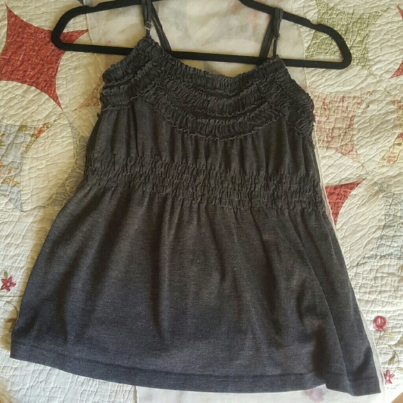 💃grey baby doll cami