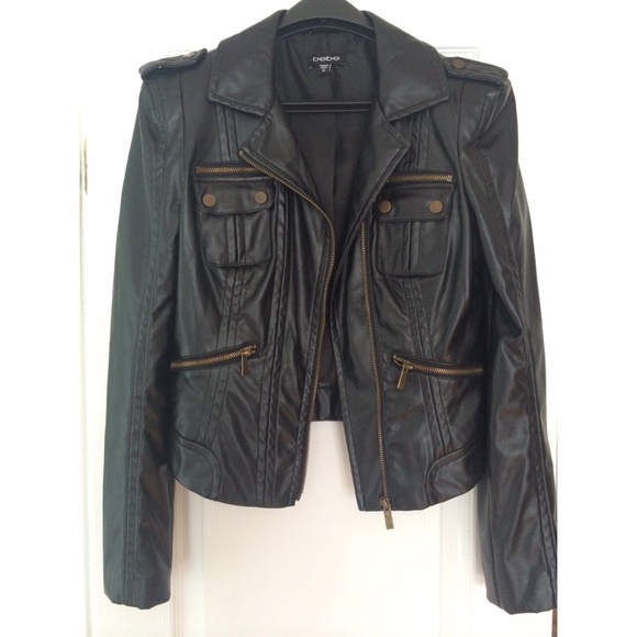 Bebe Leather Jacket - Brand New