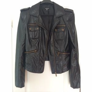 Bebe Leather Jacket - Brand New
