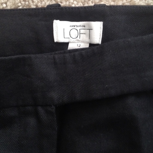 Ann Taylor LOFT Linen Gauchos - Picture 2 of 3