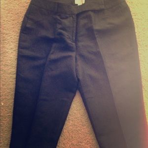Ann Taylor LOFT Linen Gauchos