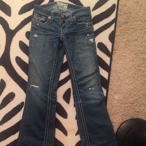 Big star boot cut jeans