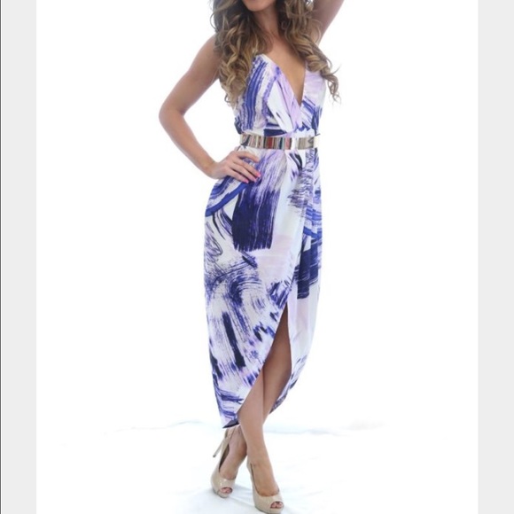 Bursting Asymmetrical Dress