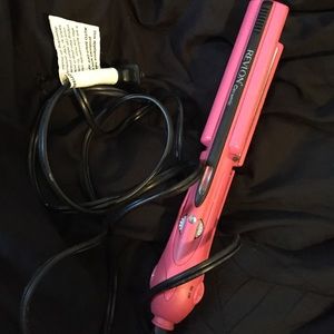 Pink Revlon straightener