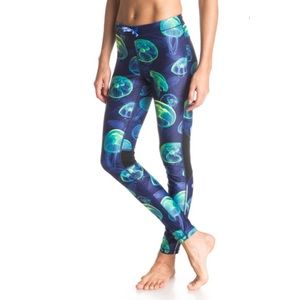 NWOT Roxy jellyfish leggings
