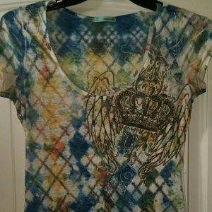 Very cute plaid Tee.