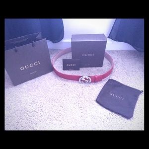 Size 40 men's authentic Gucci belt