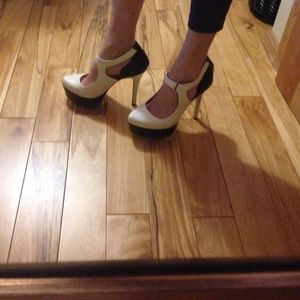 Sole Society retro platform Mary Janes sz 7.5