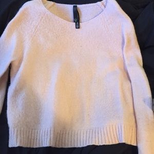 Baby pink fluffy sweater