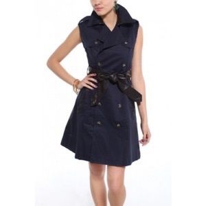 Akira Sleeveless Trench Dress