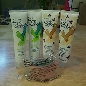 Avon Foot Works Bundle Brand New