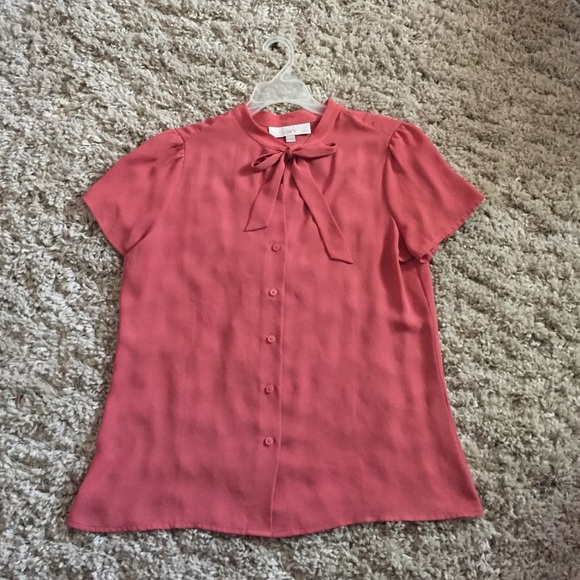 Loft Pink Blouse