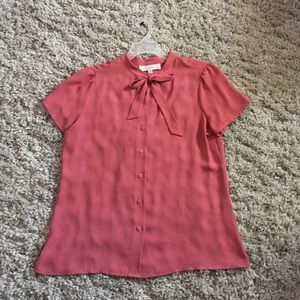 Loft Pink Blouse