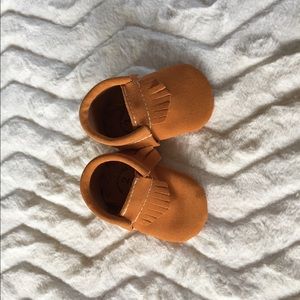 SOLD // FP Baby Moccs // Sz 2 // Stay Golden